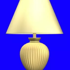European Hotel Table Lamp 3d model