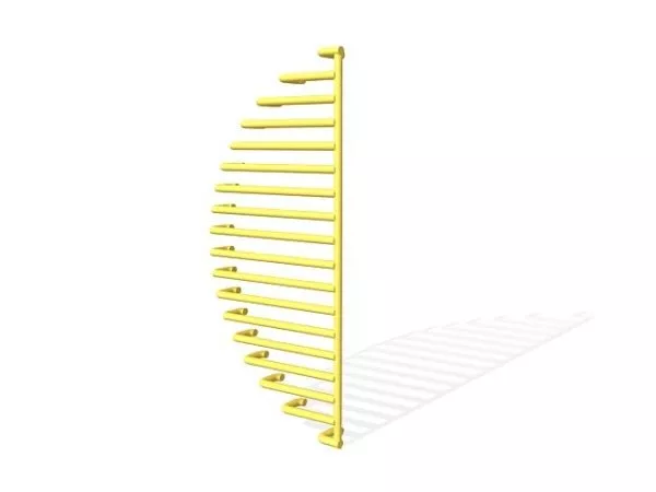 Radiator With Lamp Top 3d model