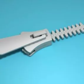Clothes Zip 3d model