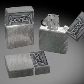 Home Tool Zippo Lighter 3d model