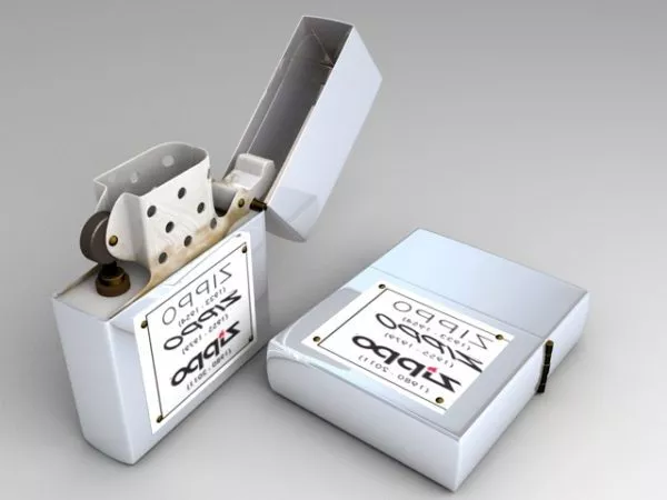 Tool Zippo Lighters 3d model Tool Zippo Lighters 3d model