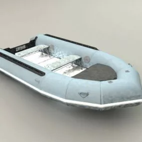 Zodiac Inflatable Boat 3d model