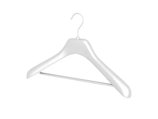 Simple Plastic Coat Hanger 3d model Simple Plastic Coat Hanger 3d model