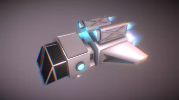 R18 Sci-fi Spaceship 3d model R18 Sci-fi Spaceship 3d model