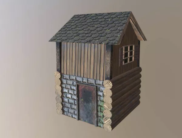 Relief Medieval Decoration 3d model