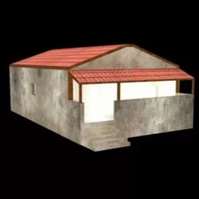 Country House Style 3d model