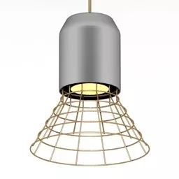 Old Ceiling Lamp Design 3d model
