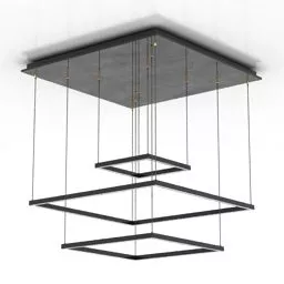 Modern Luster Light 3d model