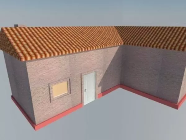 Simple Home Low Poly 3d model Simple Home Low Poly 3d model