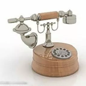 Old Vintage Phone 3d model