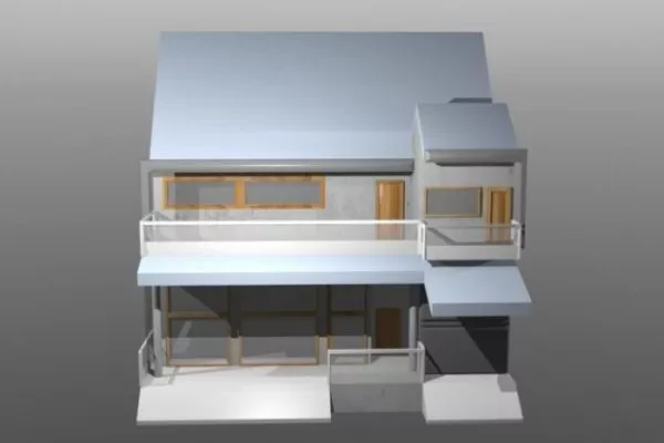 Modern House 3d model Modern House 3d model