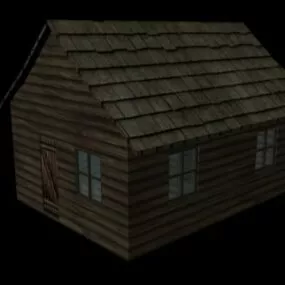 Medieval House Old Building 3d model