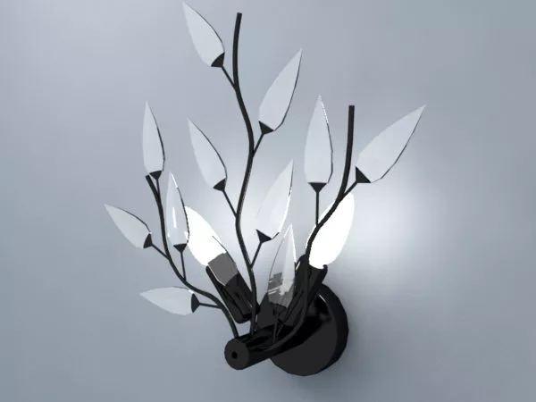 Stylist Decorative Wall Lamp 3d model Stylist Decorative Wall Lamp 3d model