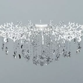Drop Style Ceiling Lamp Design 3d model