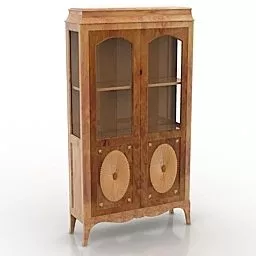 High Locker Cabinet 3d model