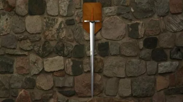 Attack Sword Weapon 3d model Attack Sword Weapon 3d model