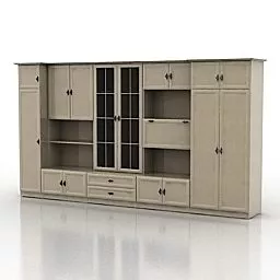 Home Furniture Sideboard 3d model