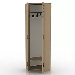 Bedroom Wardrobe 3d model