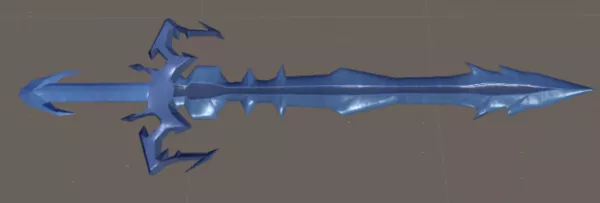 Weapon Fantasy Sword 3d model Weapon Fantasy Sword 3d model