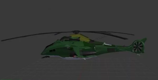Sikorsky S76 Helicopter 3d model