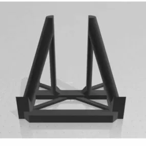 Printable Phone Stand 3d model