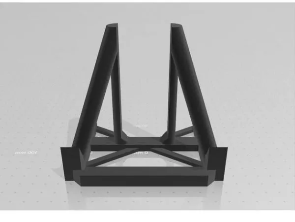 Printable Phone Stand 3d model Printable Phone Stand 3d model