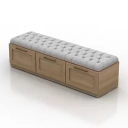 Bedroom Seat Design 3d model Bedroom Seat Design 3d model