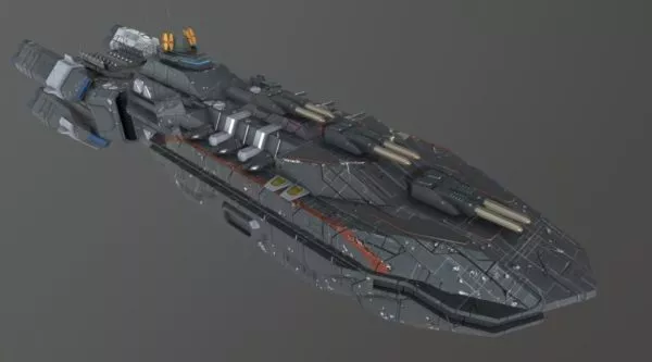 Dornier Spaceship Aircraft 3d model