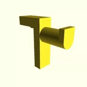 Printable Headphone Holder 3d model