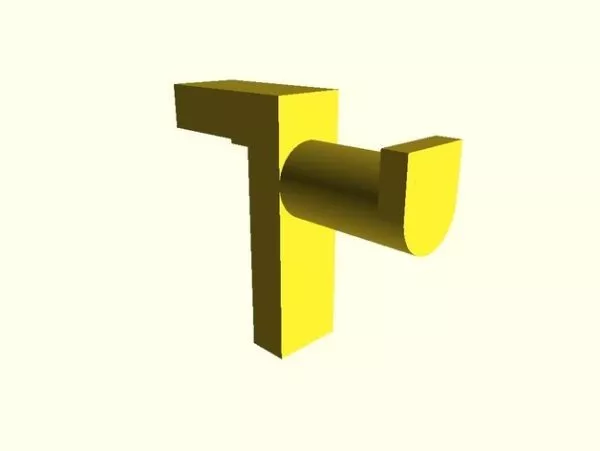 Printable Headphone Holder 3d model Printable Headphone Holder 3d model