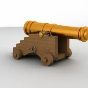 Cannon Vintage Weapon 3d model