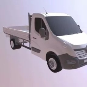 Old Truck Vehicle 3d model