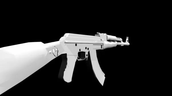 Gun Ak-47 Russian Weapon 3d model Gun Ak-47 Russian Weapon 3d model