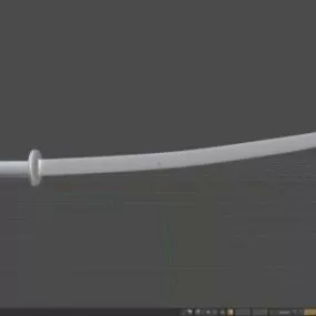 Katana Japan Sword Weapon 3d model
