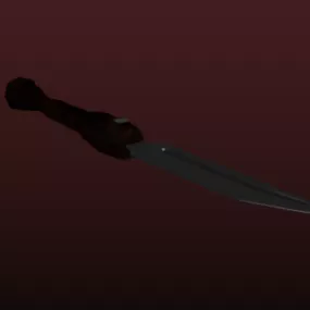 Attack Knife 3d model