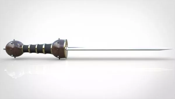 Soldier Sword 3d model