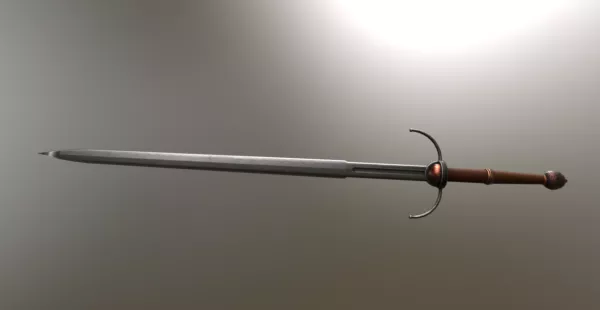 Lightsabers Sword With Character 3d model