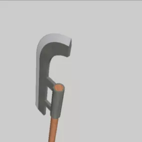 Warrior Axe Weapon 3d model