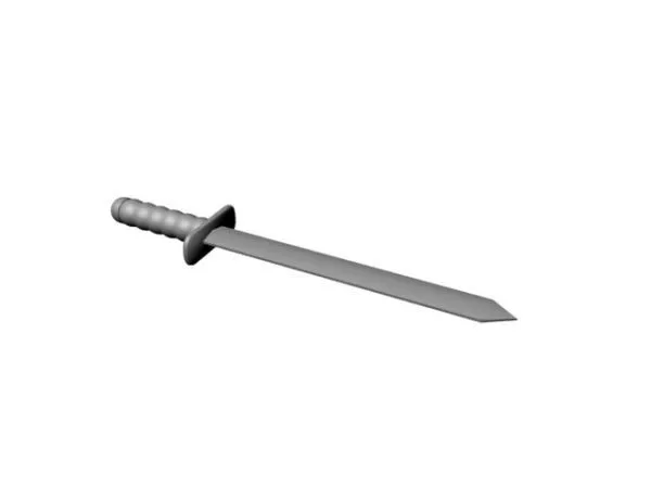 Chinese Dao Sword 3d model