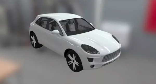 Porsche 918 Spyder Super Car 3d model