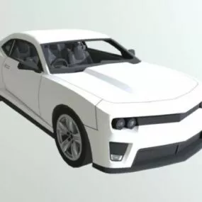 Sedan Car Chevrolet Camaro 3d model
