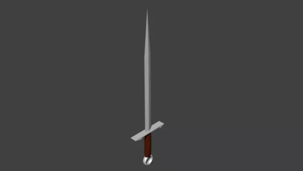 Japanese Sword Kodachi 3d model
