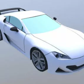 Car Lexus Lfa 3d model