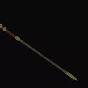 Spear Weapon Design 3d model