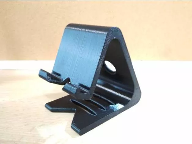 Printable Phone Stand 3d model Printable Phone Stand 3d model