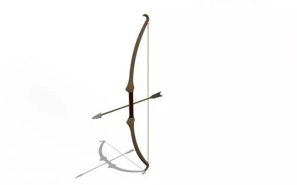 Arrow Particle Shape 3d model