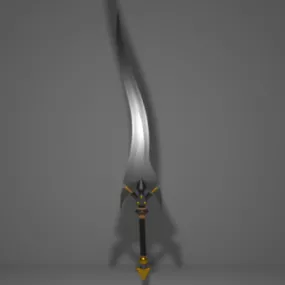Gaming Fantasy Sword 3d model