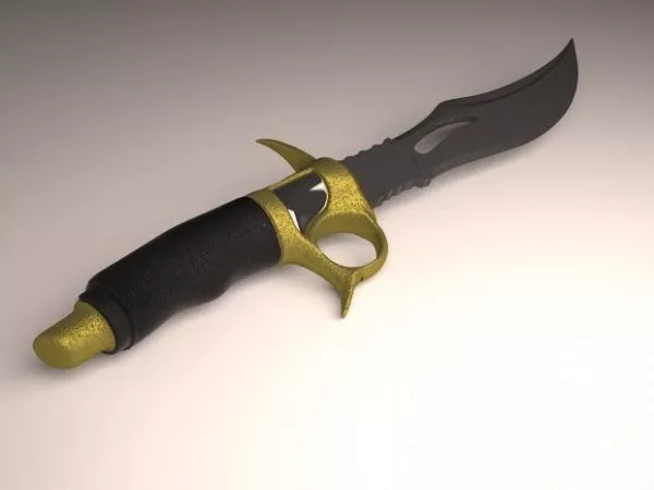Shaper Knife Weapon 3d model
