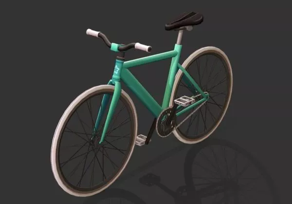 Scifi Bicycle 3d model