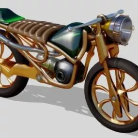 Decoration Motorcycle Design 3d model